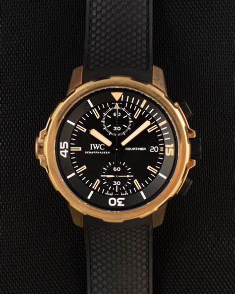 iwc darwin bronze|iwc aquatimer 3519.